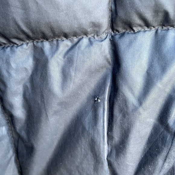 The North Face 550 Down Parka Coat Puffer Jacket Mid Length Womens Black size M - Picture 13 of 13